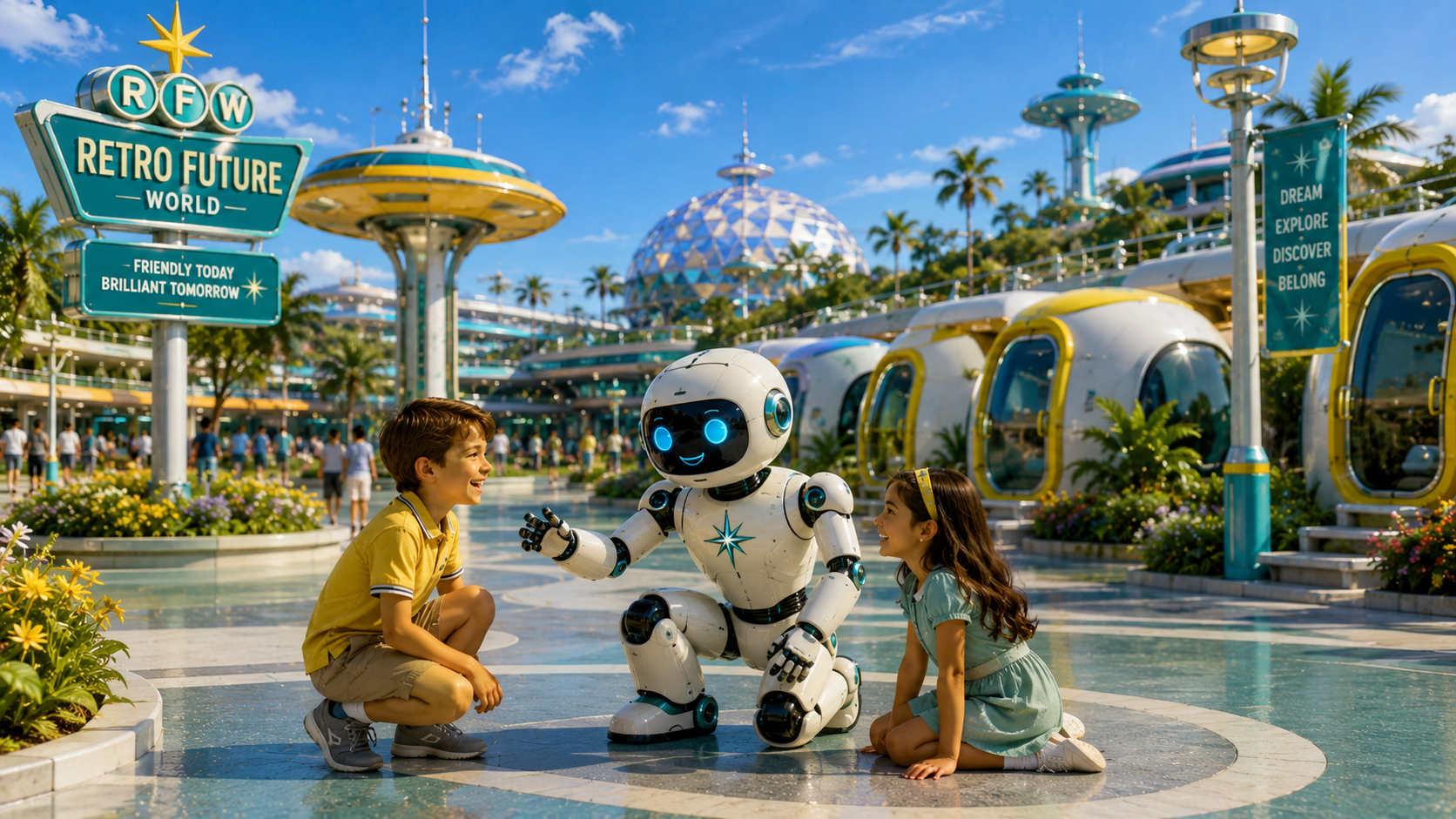 Family robot activities